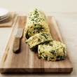 Spinach and Artichoke Omelet Wheels (baked)