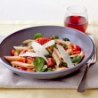 Penne with Grape Tomatoes, Spinach and Toasted Garlic