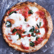 Pizza Margherita La Casa, Neapolitan Dough and Simple Tomato Sauce