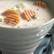 Potato Herb Soup (using frozen carrots and hash browns)