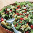 Raw Summer Salad with Dijon Vinaigrette