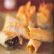 Real Food Daily's Butternut Squash, Corn, and Cilantro Phyllo Rolls