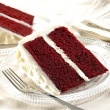 Red Velvet Cake with Vanilla Cream Cheese Frosting