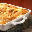 Sage and Cheddar Potato Gratin