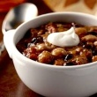 Sassy San Antonio Bean and Rice Chili (no meat, crock pot)