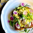 Scrambled Farm Egg and Stone Crab Tartine