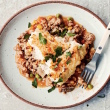 Shepherd's Pie with Cauliflower Crust (using ground turkey)