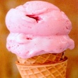 Greene Ice Cream Soft-Serve Raspberry Lime Frozen Yogurt