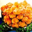 Swiss Cheese Petit Choux with Confetti Dip (1960's)