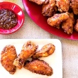 Thai Crispy Chicken Wings with Three-Flavored Sauce