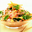 Thai Glass Noodles with Crispy Shallots, Fried Ginger and Chilli Lime Dressing