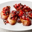 Tomato-Caper Mediterranean Bruschetta
