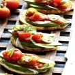 Marcus Samuelsson's Tomato Bruschetta (with avocado and jalapeno)