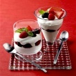 Vanilla Cream and Berry Parfaits