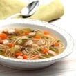 Vegetable Turkey Soup with Angel Hair Pasta