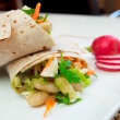 White Bean Avocado Wraps (vegan)