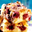 White Chocolate Raspberry Truffle Bars