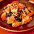 Wok-Tossed Salmon with Chilies and Thai Basil