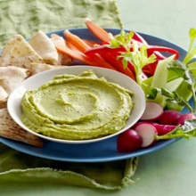 Avocado-Cilantro Hummus