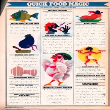 Quick Food Magic - Recipes & Tips (Family Circle, 1970's)