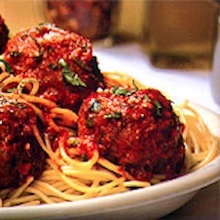 Carmine's Meatballs and Marinara Sauce