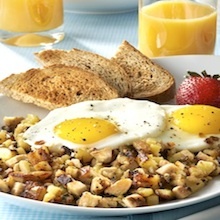 Charlie's Sandwich Shoppe Turkey Hash