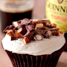 Butch Bakery Chocolate Stout Cupcakes with Vanilla Stout Buttercream