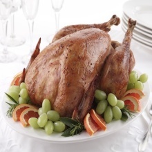 Citrus Roasted Turkey with Citrus Glaze