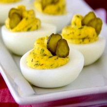 Dill Deviled Eggs