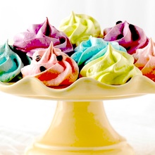 Festive Meringue Cookies