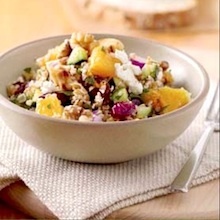 Fruited Tabbouleh with Walnuts and Feta