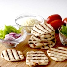 Grilled Appetizer Pizza Crusts