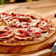 Grilled Chicken Pizza
