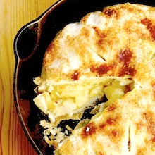 Grilled Skillet Apple Pie