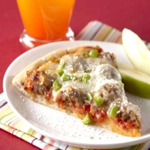 Italian Meatball Pizza