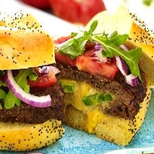 Jalapeno and Cheddar Stuffed Burgers