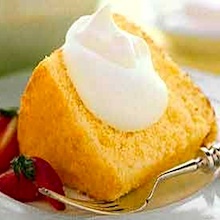 Lemon Sponge Cloud Cake