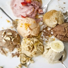 One Ingredient (Banana) Ice Cream with 6 Variations