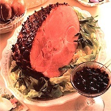 Maple Glazed Ham with Raisin Sauce or Apricot-Berry Sauce