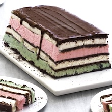 Neapolitan Ice Cream Cake