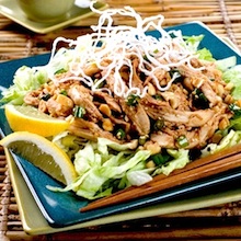 Ocean Reef Club Asian Chicken Salad with Fried Rice Noodles