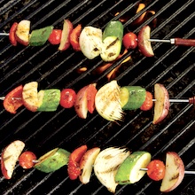 Grilled Veggie Kebabs
