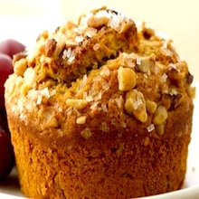 Pumpkin Walnut Muffins