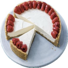 Quick Chilled Cheesecake (using Greek yogurt)