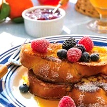 Ricky's Cinnamon and Vanilla Challah French Toast