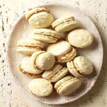 Salted Caramel-Ginger Macaroons
