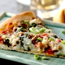 Wonton Style Pizza